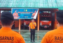 Kantor Pencarian dan Pertolongan Nias Gelar Apel Pagi dan Tekankan Integritas