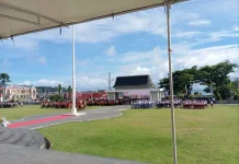 Semarak HUT ke-348 di Alun Alun Kota Gunungsitoli
