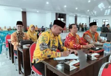 Ketua DPD BKPRMI Gunungsitoli Menghadiri Sidang Paripurna