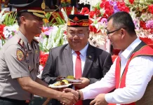 Kapolres Nias Hadiri Peringatan Hari Jadi Kota Gunungsitoli