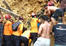 Tanah Longsor di Bawolowalani Nias Selatan, Seorang Warga Tewas Tertimbun