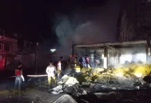 Ruko di Jalan Gomo Ludes Terbakar, Api Berhasil Dipadamkan