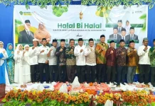 Kepala RRI Gunungsitoli Hadiri Halal Bihalal dan Tepung Tawar Jamaah Haji