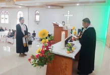 Ephorus BNKP Lantik Pendeta BNKP Jemaat Hilisangawöla
