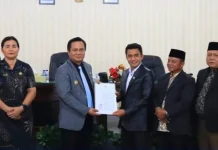 Bupati Nias Barat Sampaikan Rekomendasi atas LKPJ 2025