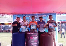 Semarak Hari Jadi, Lomba Burung Berkicau di Gunungsitoli Diserbu Peserta