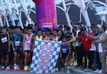 Semarak HUT 348, Wali Kota Gunungsitoli Lepas Peserta Run
