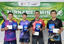 Turut Meriahkan Hari Jadi Kota Gunungsitoli ke-348, PTMSI Gelar Turnamen