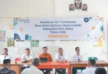 Tiga Desa di Lahewa Jadi Lokus Program Desa Cantik 2026