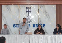 Ephorus BNKP Membuka kegiatan Training of Trainer (TOT) dan TPPO