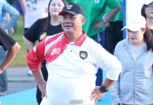Meriah HUT 348, Wali Kota Ikut Senam dan aksi Kesehatan Gratis