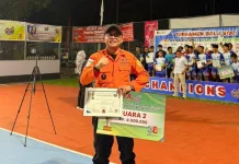 Basarnas Nias Raih Juara II Turnamen DANANTARA Cup 2026