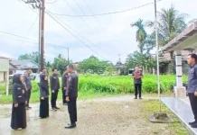 Tingkatkan Disiplin dan Integritas, Bawaslu Nias Utara Gelar Apel Pagi Rutin