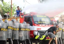 Polres Nias Gelar Simulasi Sispam Mako