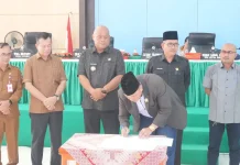 DPRD Nias Utara Gelar Peripurna Penyampaian Rekomendasi LKPJ Bupati
