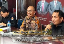 KPU Nias Utara Gelar FGD Simulasi Penataan Dapil dan Alokasi Kursi DPRD