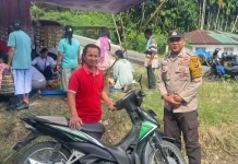 Bhabinkamtibmas Polres Idanogawo Gelar DDS di Desa Awoni Lauso