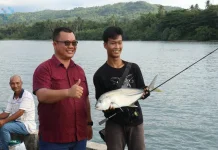 Wali Kota Gunungsitoli Apresiasi Lomba Mancing Asyik