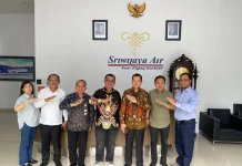 Buka Rute Jakarta-Gunungsitoli, Pemkab Nias Utara Temui Bos Sriwijaya Air