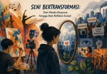 Seni Bertransformasi: Dari Media Ekspresi hingga Alat Refleksi Sosial