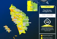 Update Peringatan Dini Cuaca Kepulauan Nias