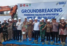 Groundbreaking Yonif TP 903/Baluseda Perkuat Kehadiran TNI di Kepulauan Nias