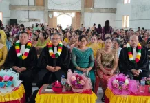 BPH Gereja ONKP Pimpin Sertijab Pendeta Resort Lahomi Raya