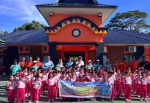 TK Negeri Percontohan Gunungsitoli Outbound di Kantor SAR Nias