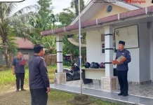 Pimpin Apel Pagi, Ketua Bawaslu Nias Utara Tekankan Integritas