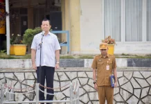 Pimpin Upacara Bendera, Wabup Nias Utara Bahas Rute Jakarta-Gunungsitoli