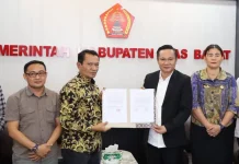 Pemkab Nias Barat Teken MoU dengan LPP RRI Gunungsitoli