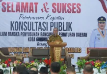 Wali Kota Gunungsitoli Buka Konsultasi Publik dan Deklarasi OPDIS LUMÖDA