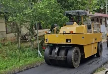Pemko Gunungsitoli Perbaiki Jalan Menanjak di Onozitoli Sifaoroasi