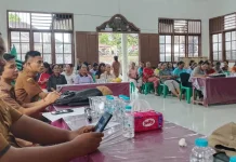 DKPPP bersama Pemdes Simaeasi Sosialisasikan Hidup Sehat