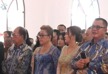 Puncak HUT Gereja AMIN, Wali Kota Tekankan Transformasi Mental
