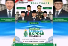 Ketum DPD BKPRMI Kota Gunungsitoli Ikuti RAPIMNAS BKPRMI