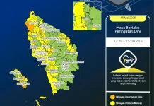 Update Peringatan Dini Cuaca di Kabupaten Nias Selatan, Bakal Meluas