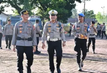 Polres Nias Gelar Apel Kesiapan Pelayanan Hari Raya Idul Adha