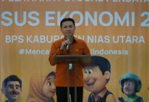 BPS Nias Utara Harap  Petugas Sensus Ekonomi 2026, Siap Turun ke Lapangan