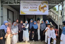 PD Nasyiatul Aisyiyah Kota Gunungsitoli Gelar Penyembelihan Hewan Qurban