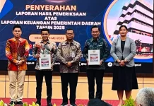 Pemkab Nias Barat Raih Predikat Opini WTP 5 Kali Berturut-turut