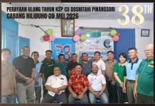 KSP CU Dosnitahi Hiliduho Rayakan Hari Jadi ke-38