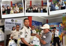 Lapas Gunungsitoli Berikan Bantuan Sosial Kepada Keluarga WBP