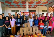 Kunjungan Kasih Polres Nias ke Panti Asuhan Kudus 03 BNKP