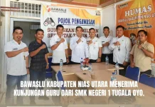 Bawaslu Nias Utara Terima Pengajuan PKL dari SMK Negeri 1 Tugala Oyo