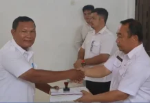 Asisten III Setda Nias Barat Pimpin Sertijab JPT Pratama