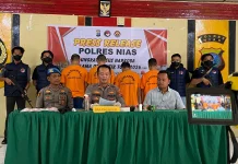 Polres Nias Release Tindak Pidana Narkotika pada Operasi Antik Toba 2026