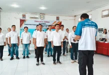 PTMSI Kota Gunungsitoli MB 2026-2030 resmi dilantik
