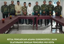 Pererat Hubungan Kelembagaan, Ketua PA Gunungsitoli Silaturahmi ke MUI