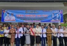 Pelaksanaan Kegiatan Cek Leher Rahim di RS Cerah Medika Nias Barat